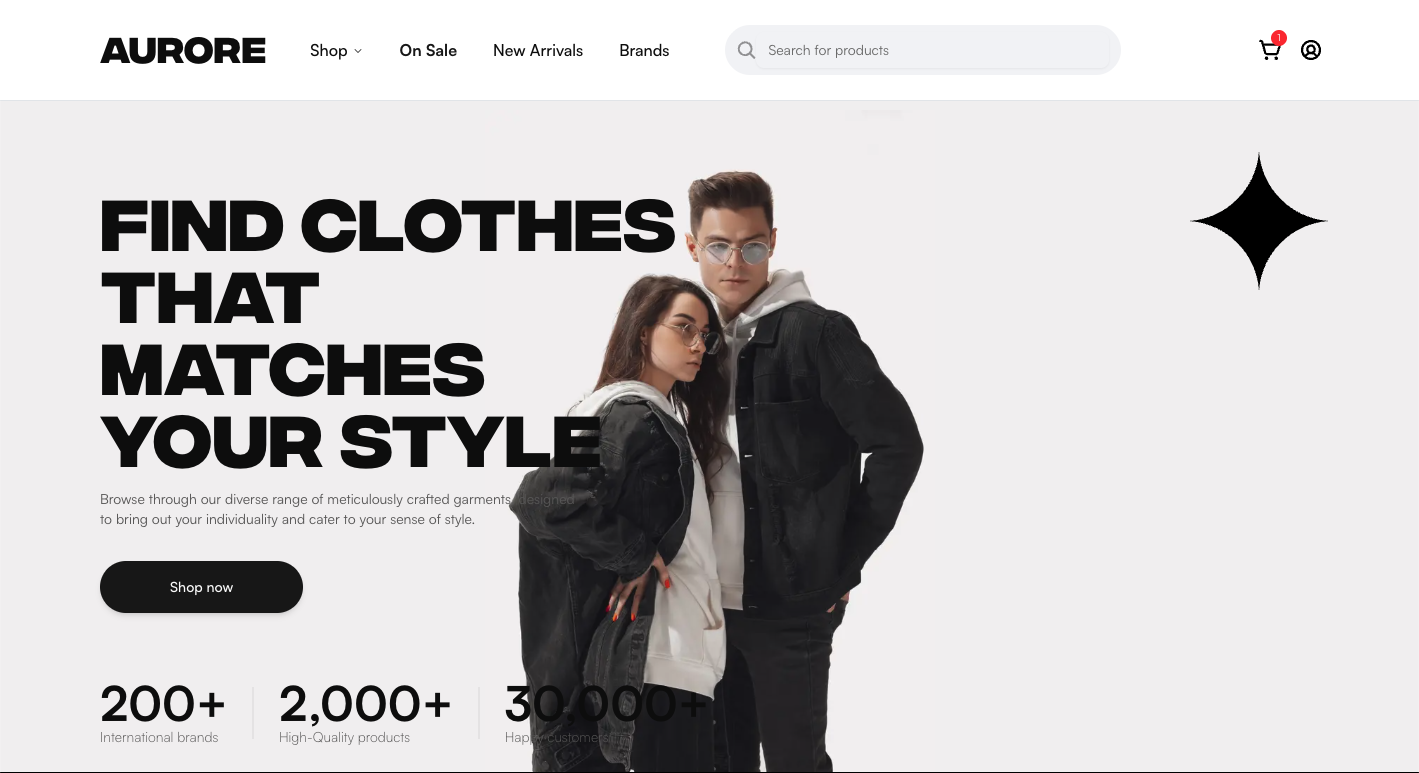 Aurore - Modern Headless E-commerce